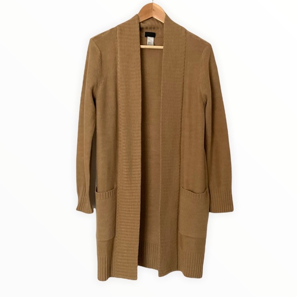 H&M Open Front Cardigan With Patch Pockets - Picture 2 of 11